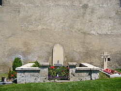 リルケの墓の写真